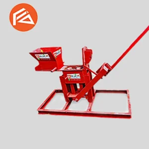 Machine à Briques Manuelle LIA BLOCK - Modèle 7 Standard - 400 Briques / jour